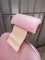 Fauteuil de Barbier en Cuir Rose et Aluminium, 1940s 16