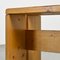 Vintage Hocker aus Kiefernholz von Les Arcs, 1970er 9