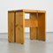 Vintage Hocker aus Kiefernholz von Les Arcs, 1970er 8
