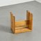 Vintage Hocker aus Kiefernholz von Les Arcs, 1970er 6