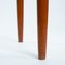 Vintage Stool in Teak and Black Wool by Niels Otto Møller, 1960s, Image 14