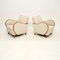 Set of Swedish Art Deco Chairs in Satin Birch, 1920, Image 3