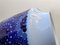 Iconic Pop Art Porcelain Vase in Cobalt, White-Blue by H&g Heinrich, 1960s, Image 7