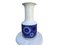 Iconic Pop Art Porcelain Vase in Cobalt, White-Blue by H&g Heinrich, 1960s, Image 3