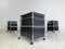 Black Mobile Office Cabinet by Fritz Haller for Usm Haller, Image 2