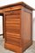 Vintage Oak Childrens Desk with Roller Door, 1950s 4