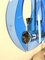 Space Age Suspension Blue Glass, Image 8