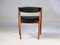 Fully Restored 213 Armchair in Teak and Black Leatherette by Th. Harlev for Farstrup Møbler, 1960s 4