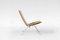 Vintage Cognac PK 22 Chair by Poul Kjærholm for Fritz Hansen, 1950s 2