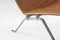 Vintage Cognac PK 22 Chair by Poul Kjærholm for Fritz Hansen, 1950s 4