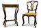 Victorian Black Lacquered & Gilt Decorative Hallway Chair from Jennens & Bettridge 8