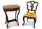 Victorian Black Lacquered & Gilt Decorative Hallway Chair from Jennens & Bettridge 7