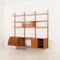 3 Bay Wandregal aus Teak von Poul Cadovius für Cado, Denmark, 1960er 4