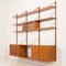 3 Bay Wandregal aus Teak von Poul Cadovius für Cado, Denmark, 1960er 1