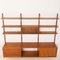3 Bay Wandregal aus Teak von Poul Cadovius für Cado, Denmark, 1960er 7