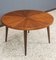 Mid-Century Round Teak Coffee Table, Denmark, 1960s 2