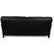Henry Leather Two-Seater Black Sofa from Walter Knoll / Wilhelm Knoll 8