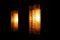 Vintage Ice Glass Wall Sconces from Doria, Set of 2, Image 3