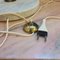 Lampe de Bureau en Marbre Laiton et Verre Acrylique de Stilnovo, Italie, 1950s 6