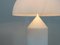 Large Atollo Table Lamp in White Glass by Vico Magistretti for Oluce, 1980s 3