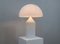 Large Atollo Table Lamp in White Glass by Vico Magistretti for Oluce, 1980s 8