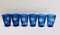 Tequila Drinking Set in Murano Glasses by Mariana Iskra for Ribes Studio, 2004, Set of 6 7