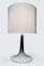 Chrom Tischlampen von Verner Panton für Fritz Hansen, Dänemark, 1960er 1