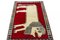 Hand-Knotted Gabbeh Nomad Rug with Lion Motif, Image 4