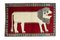 Hand-Knotted Gabbeh Nomad Rug with Lion Motif, Image 1