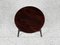 Midcentury Danish Round Side Table in Rosewood by Holger Georg Jensen for Kubus, 1960s, Image 2