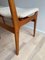 Teak Stuhl Set Erik Buck zugeschrieben, 2er Set 5
