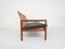 Vintage Danish Rattan Backed Sofa by Hans Olsen for BRDR Juul Kristensen, 1950s 5