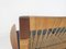 Vintage Danish Rattan Backed Sofa by Hans Olsen for BRDR Juul Kristensen, 1950s 14