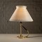 Le Klint 306 Tischlampe aus Messing von Kaare Klint, Dänemark, 1960er 1