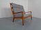 Dänisches Senator 2-Sitzer Sofa aus Teak mit hoher Rückenlehne von Ole Wanscher für Poul Jeppesen, 1960er 3