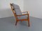 Dänisches Senator 2-Sitzer Sofa aus Teak mit hoher Rückenlehne von Ole Wanscher für Poul Jeppesen, 1960er 5