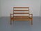 Dänisches Senator 2-Sitzer Sofa aus Teak mit hoher Rückenlehne von Ole Wanscher für Poul Jeppesen, 1960er 14
