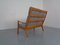 Dänisches Senator 2-Sitzer Sofa aus Teak mit hoher Rückenlehne von Ole Wanscher für Poul Jeppesen, 1960er 9