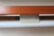 Schmale dänische Teak Regale mit Wandlampen, 1960er, 2er Set 4