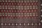 Roter handgewebter orientalischer Buchara Teppich, 1960er 10