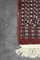Roter handgewebter orientalischer Buchara Teppich, 1960er 18