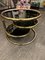 Side Table in Brass and Smoked Glass, 1970s 6