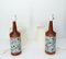 Skandinavische Tischlampen aus Teak & Mosaik, 1960er, 2er Set 6