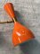 Vintage Italian Brass and Painted Orange Metal Wall Sconces, 2000, Set of 2 13