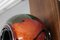 Orange Art Glass Vase by Robert Pierini, 1989, Image 16