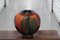 Orange Art Glass Vase by Robert Pierini, 1989, Image 13