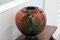 Orange Art Glass Vase by Robert Pierini, 1989, Image 1