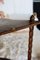 Dreieckiges Vintage Wandregal aus gedrechseltem Holz, 1970er 5