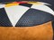 Vintage Pouf in Leatherette, 1970s 4