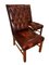 Set of Vintage Chesterfield-Style Leather Chairs 3